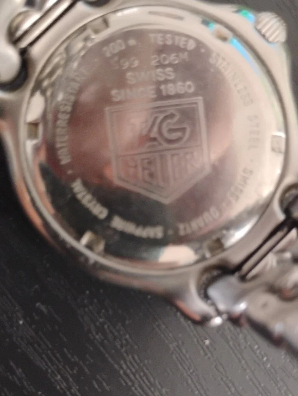 Tag Heuer Stainless Steel Men's Link Watch - Silver